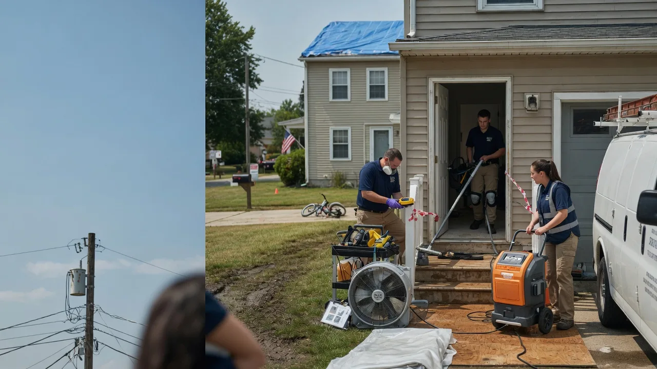 Water Damage Repair in Orrick, MO near me